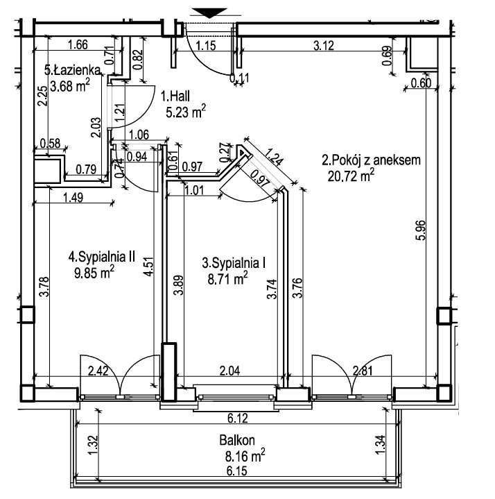 Mieszkanie 3-pokojowe Warszawa Bemowo, ul. Chrzanowska. Zdjęcie 4