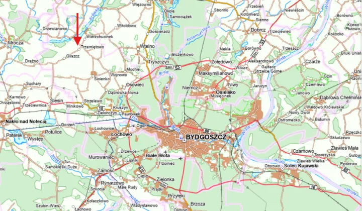 Działka budowlana Trzemiętowo
