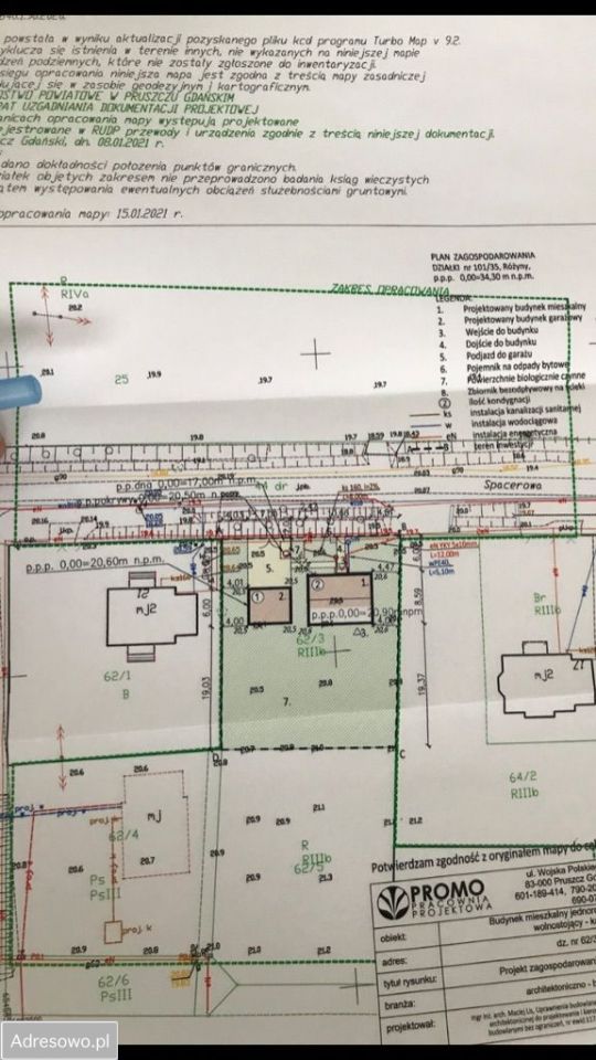 Działka budowlana Kolnik, ul. Spacerowa. Zdjęcie 5