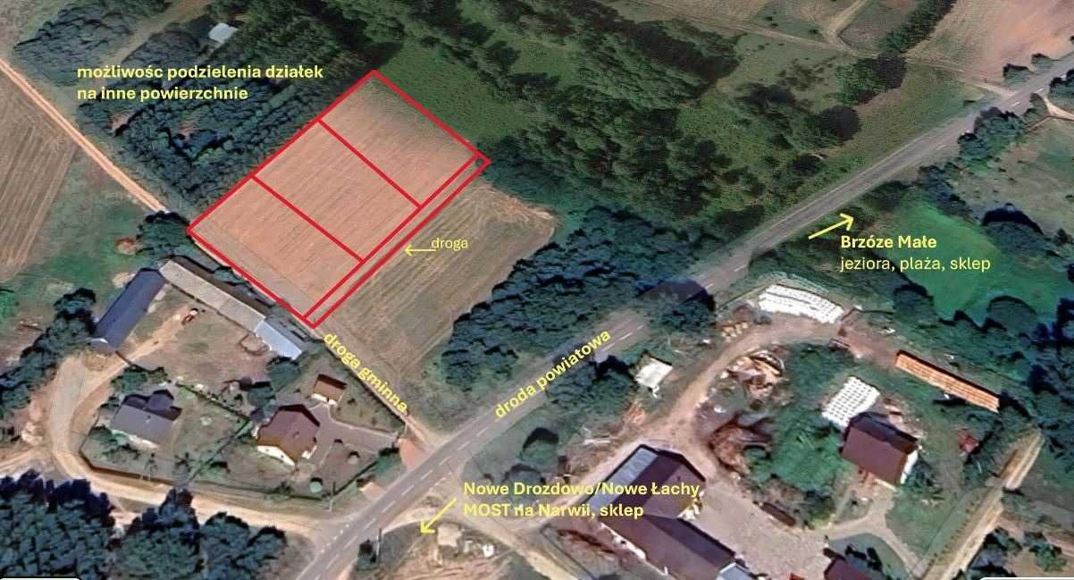 Działka rekreacyjna Drozdowo. Zdjęcie 3