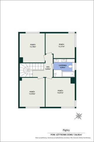 bliźniak, 5 pokoi Dosin. Zdjęcie 12