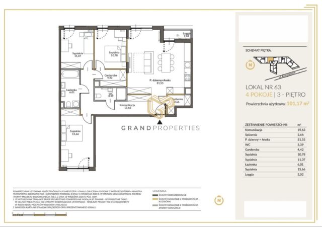 Mieszkanie 4-pokojowe Marki. Zdjęcie 8