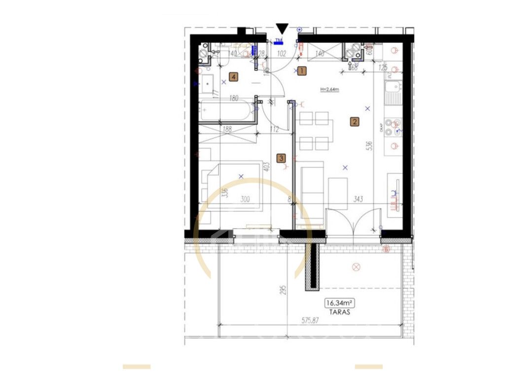 Mieszkanie 2-pokojowe Lublin Czechów Dolny, ul. Mirosława Dereckiego. Zdjęcie 10