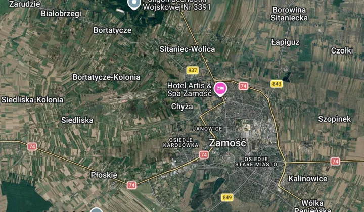 Działka budowlana Chyża