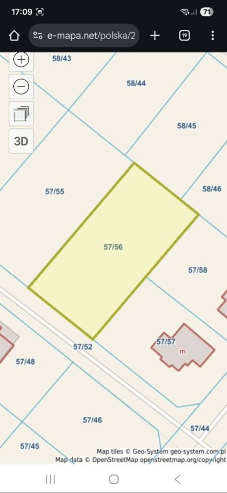 Działka budowlana Księży Dwór