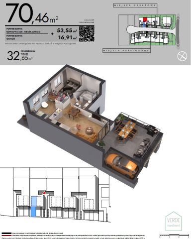 Mieszkanie 3-pokojowe Szczytniki. Zdjęcie 6