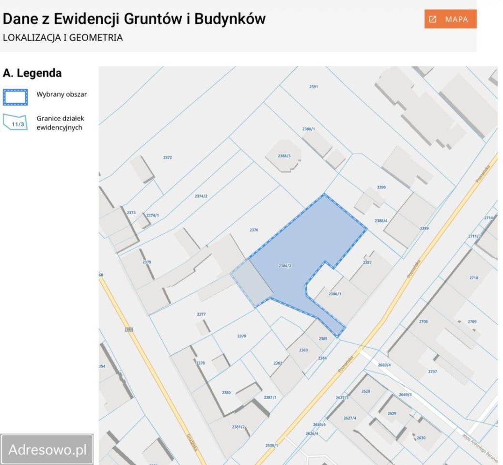 Działka inwestycyjna Kiełczewo, ul. Poznańska. Zdjęcie 2