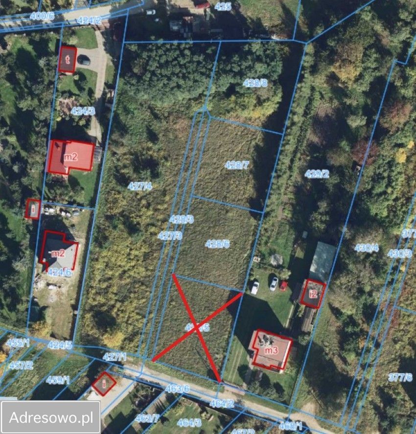 Działka budowlana Psary, ul. Grabowa. Zdjęcie 2