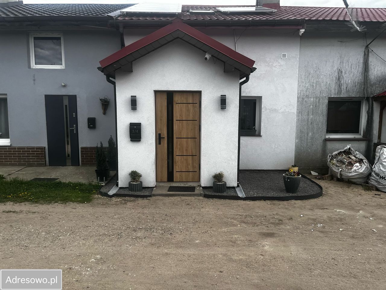 dom szeregowy, 3 pokoje Rycerzewko