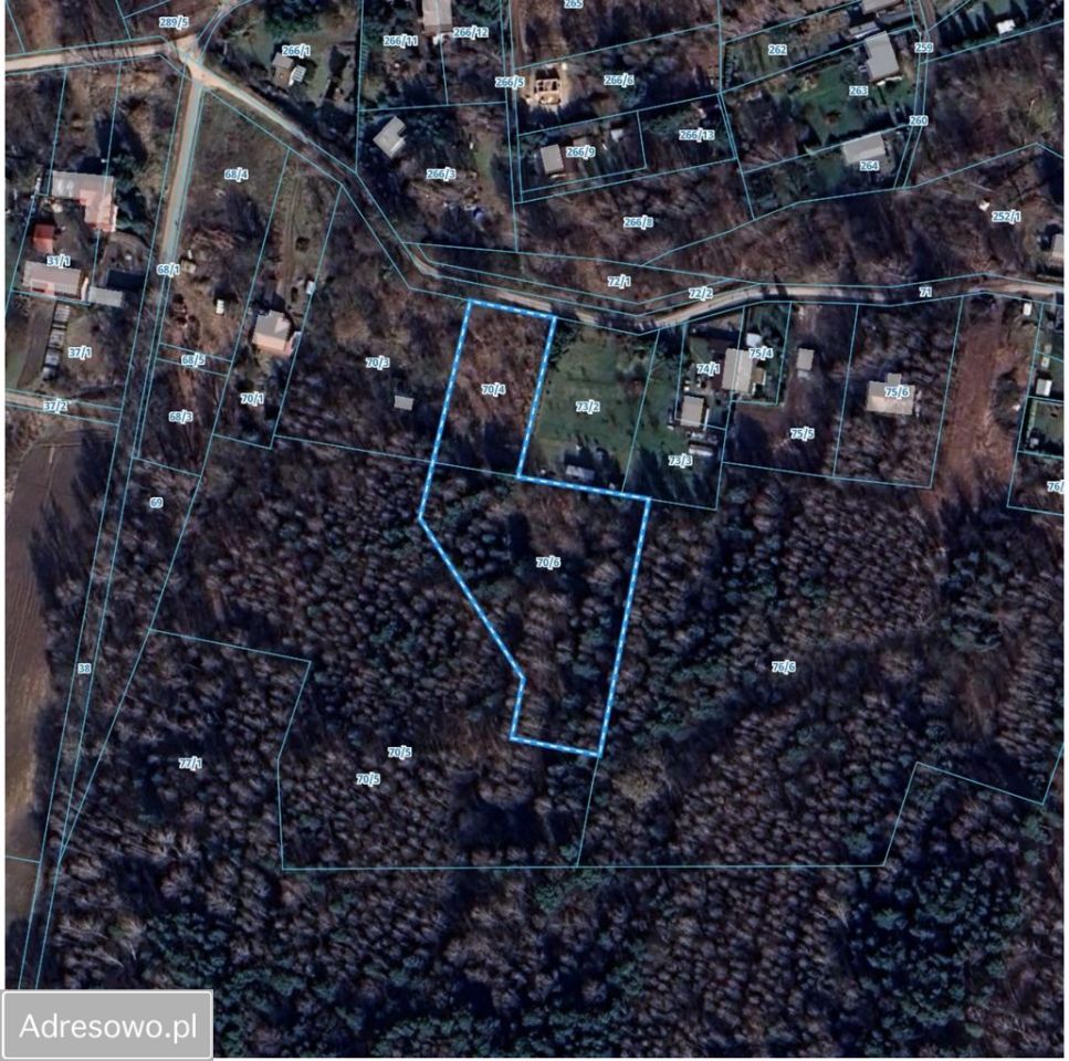 Działka rolno-budowlana Kalonka. Zdjęcie 3