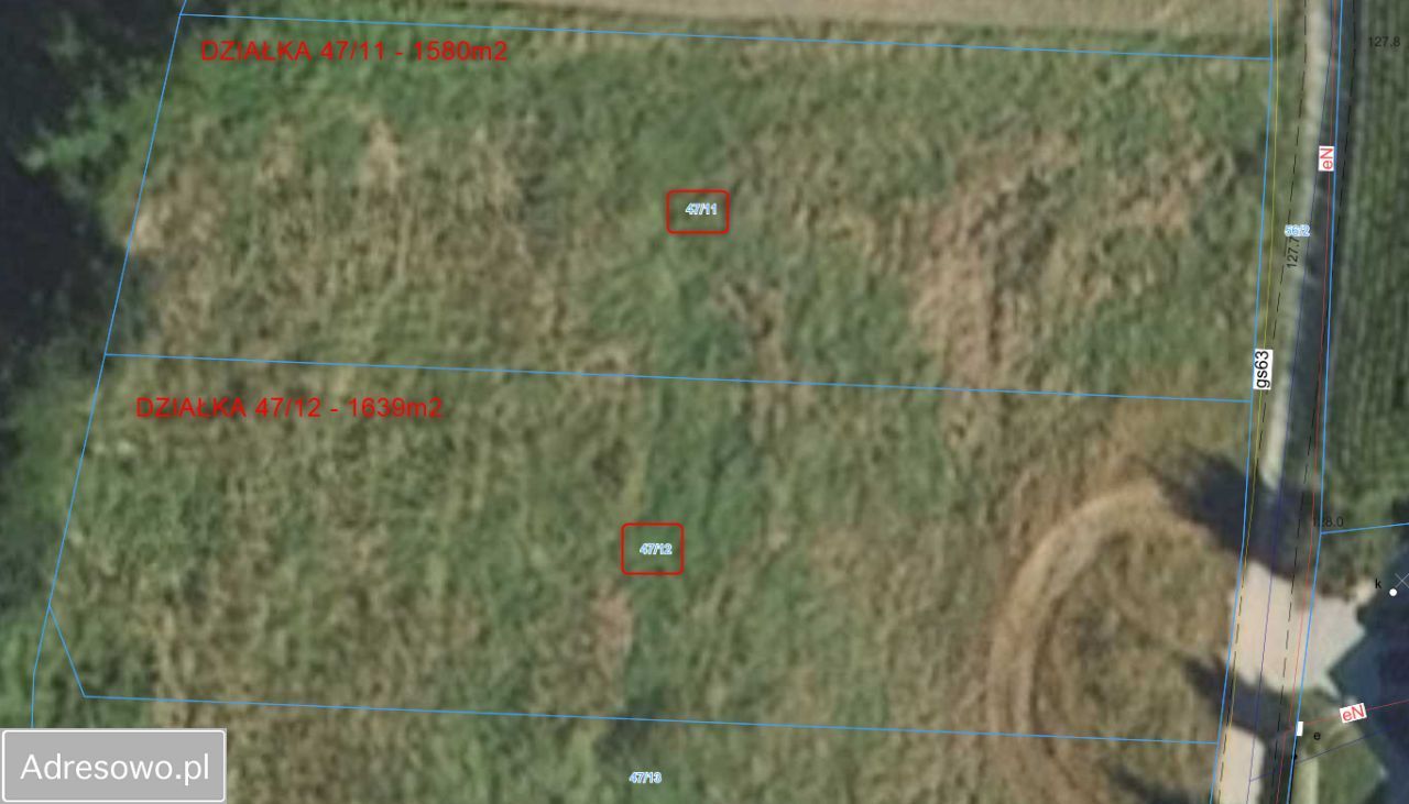 Działka budowlana Palaty, ul. Orzechowa. Zdjęcie 4