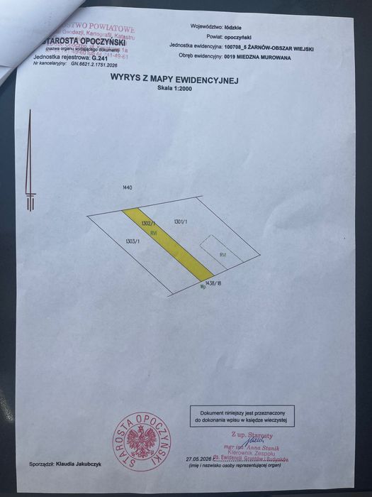 Działka rekreacyjna Miedzna Murowana. Zdjęcie 2