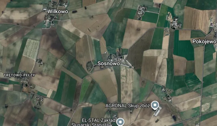 Działka rolna Sosnowo