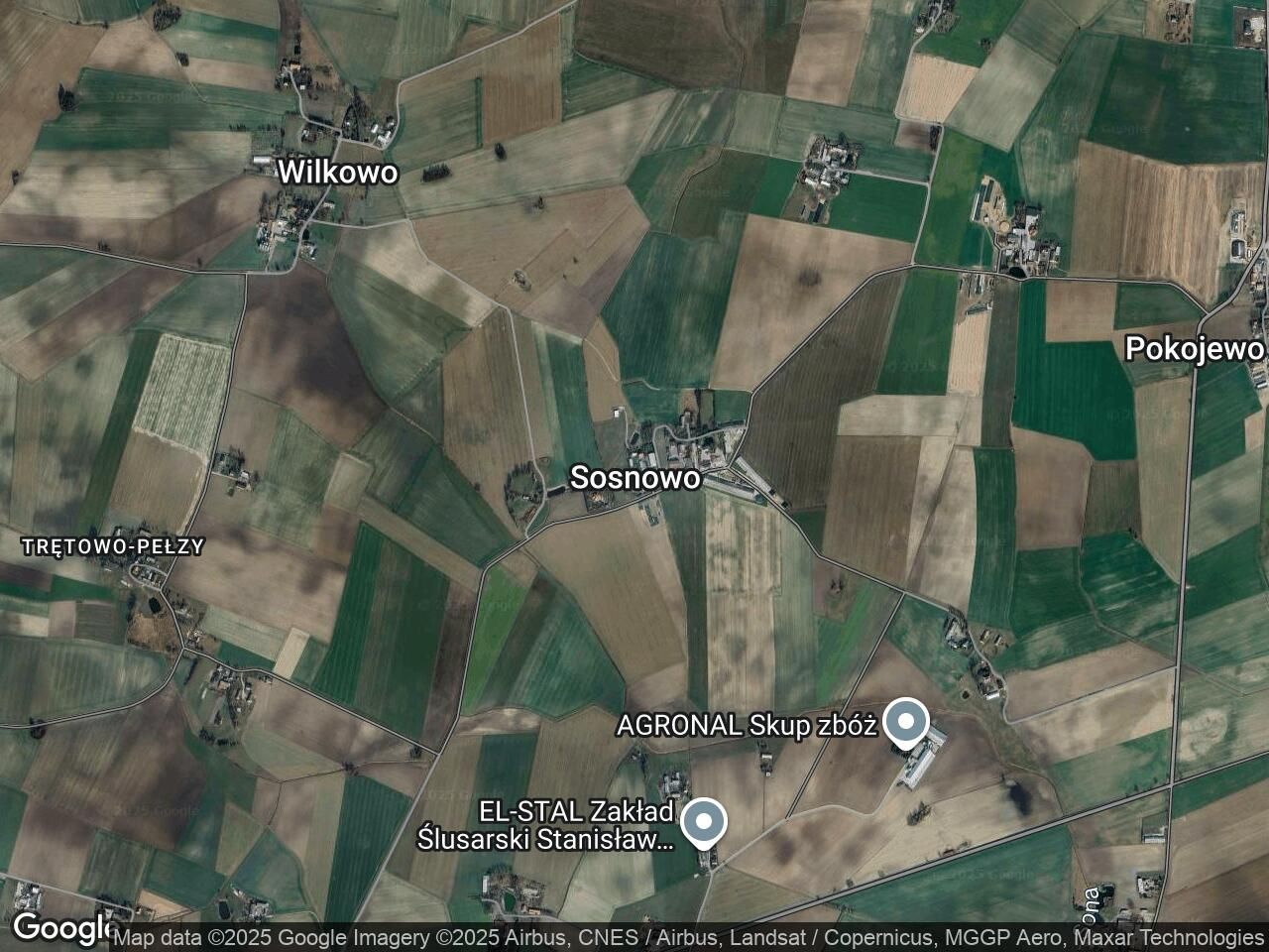 Działka rolna Sosnowo