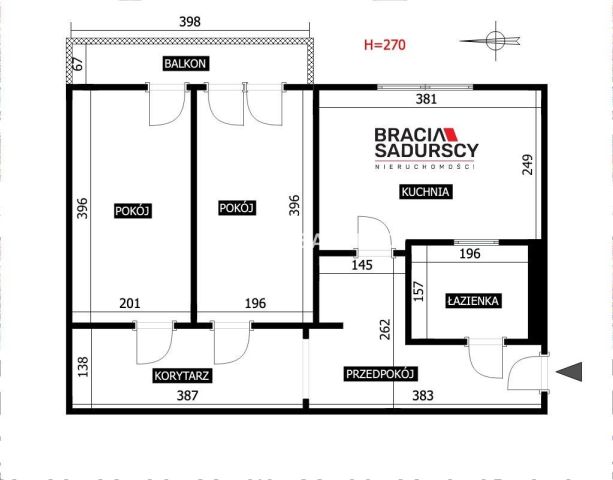 Mieszkanie 2-pokojowe Kraków Krowodrza, ul. Emilii Plater. Zdjęcie 15
