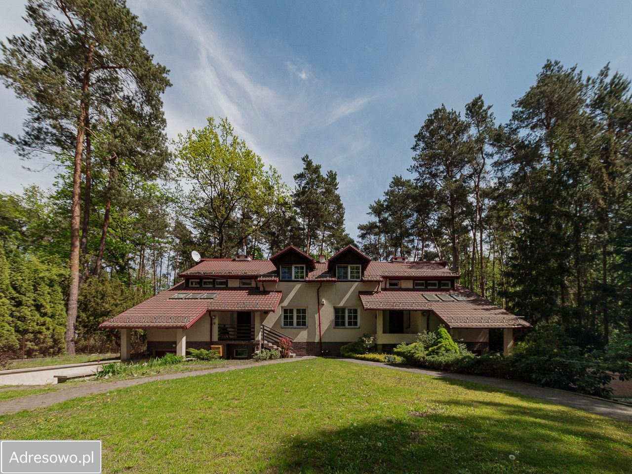 bliźniak, 10 pokoi Zalesie Górne, ul. Biedronki. Zdjęcie 1