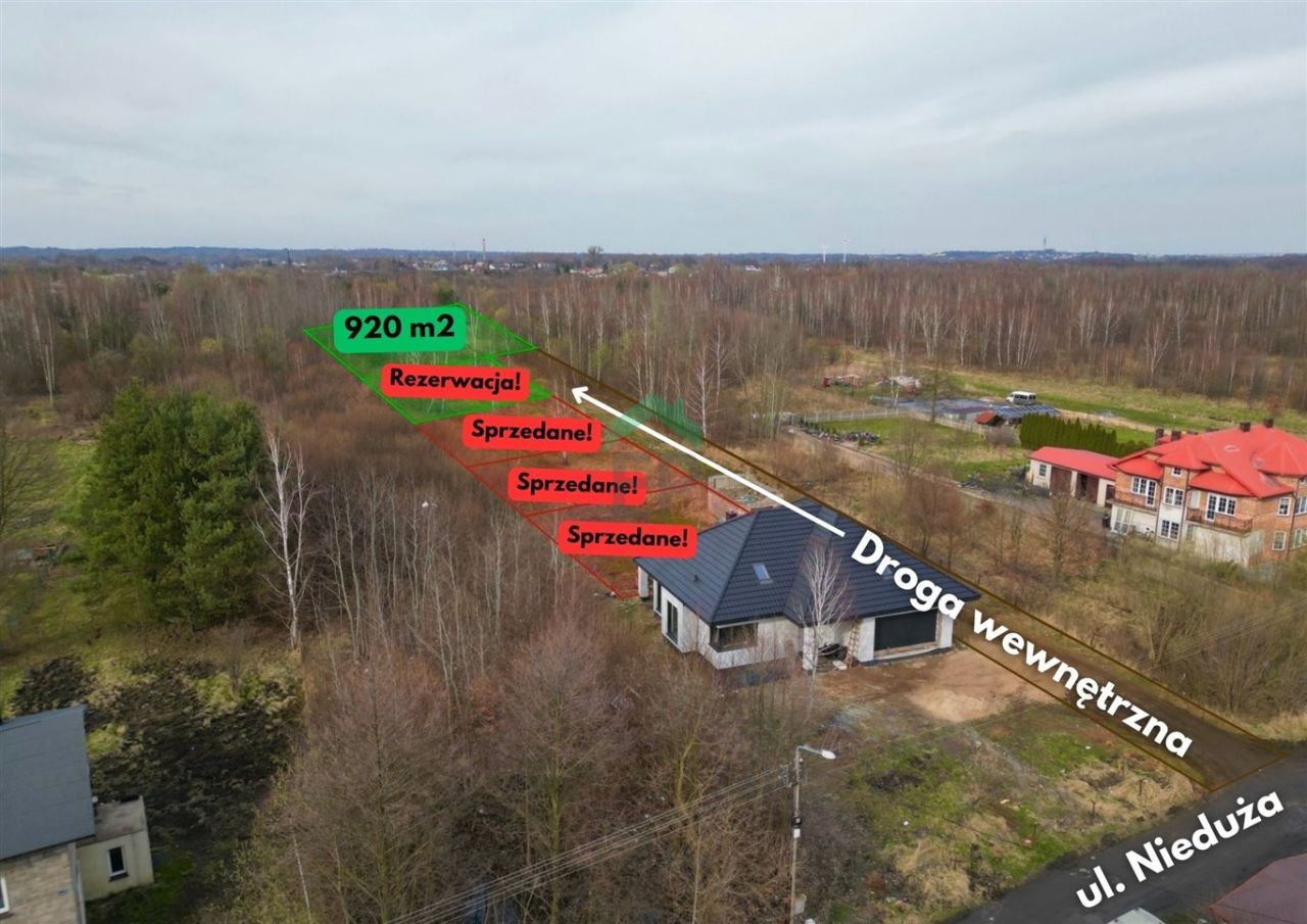 Działka budowlana Częstochowa Liszka Dolna, ul. Nieduża
