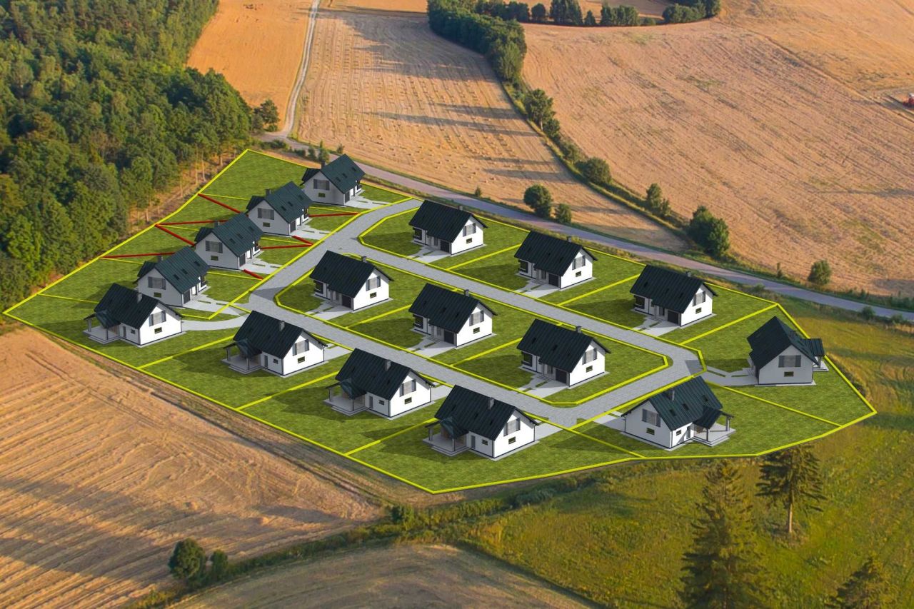 Działka budowlana Czerlin. Zdjęcie 4