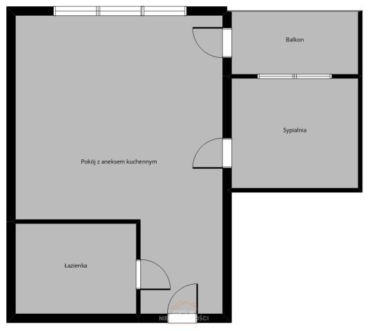 Mieszkanie 2-pokojowe Katowice Kostuchna, ul. Franciszka Zabłockiego. Zdjęcie 16