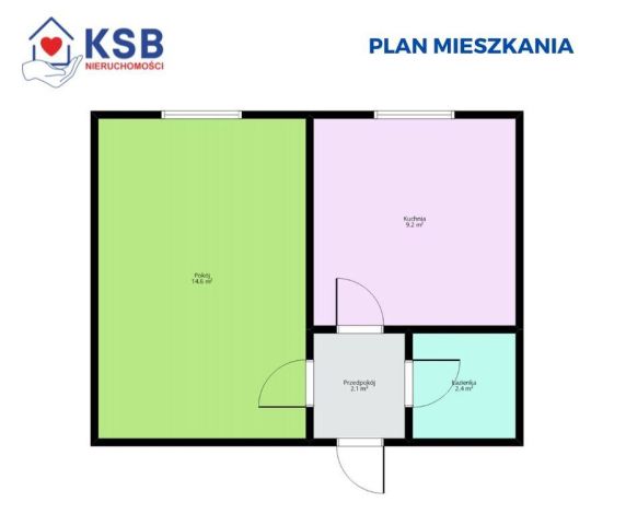 Mieszkanie 1-pokojowe Ostrowiec Świętokrzyski, ul. Henryka Sienkiewicza. Zdjęcie 15