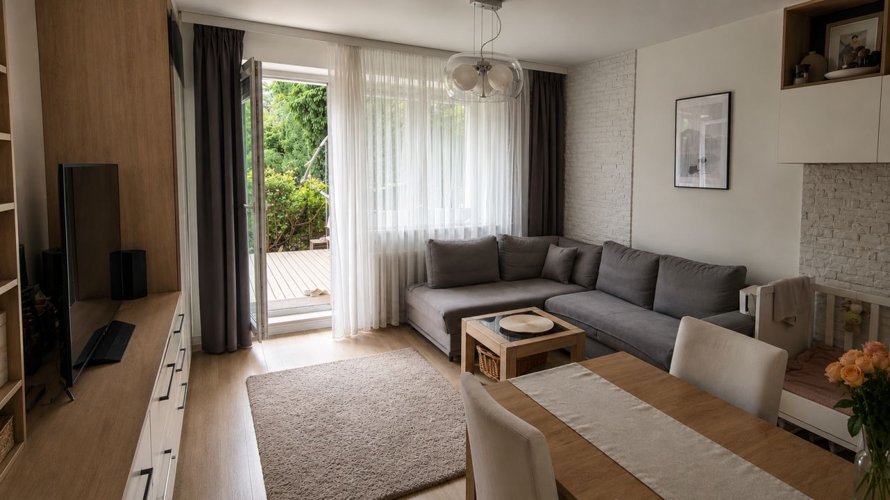 Mieszkanie 3-pokojowe Warszawa Ursynów, ul. Eugeniusza Lokajskiego. Zdjęcie 3