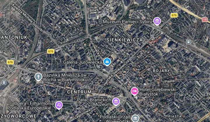 Mieszkanie 2-pokojowe Białystok Centrum, ul. Jurowiecka