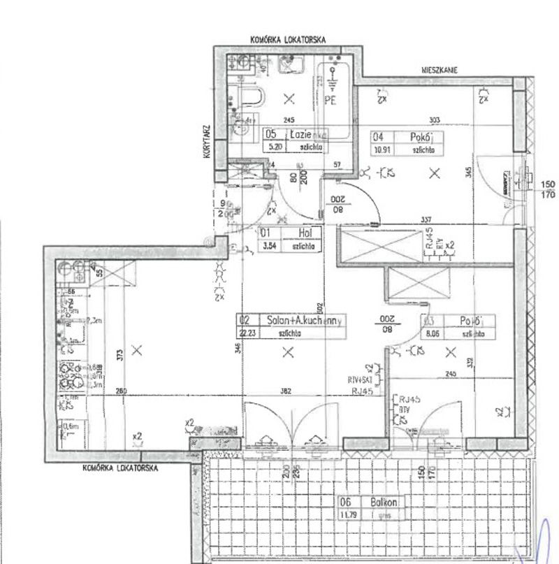 Mieszkanie 3-pokojowe Warszawa Włochy, ul. Potrzebna. Zdjęcie 16