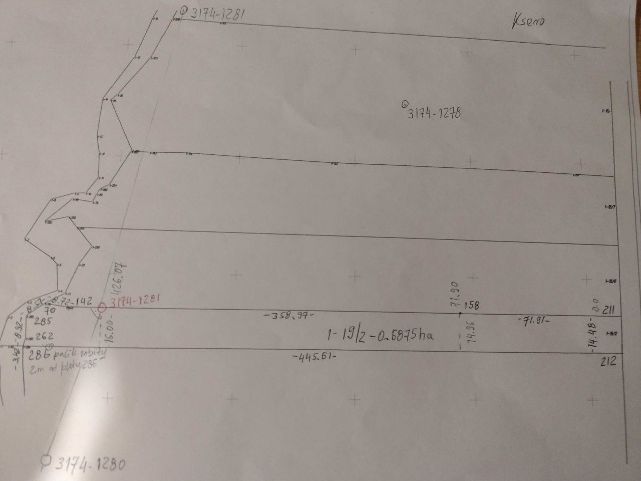 Działka rolna Siedlce Piaski Zamiejskie, ul. Rzeczna