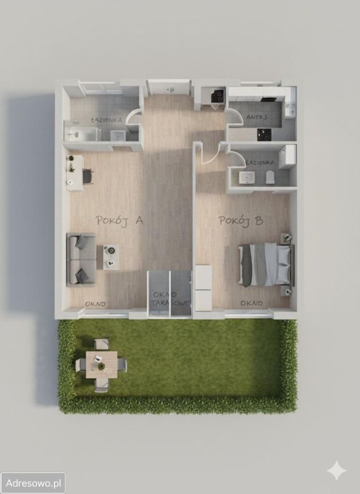 Mieszkanie 2-pokojowe Kraków Dębniki, ul. Rozdroże. Zdjęcie 6