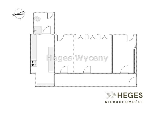 Mieszkanie 3-pokojowe Legnica. Zdjęcie 7