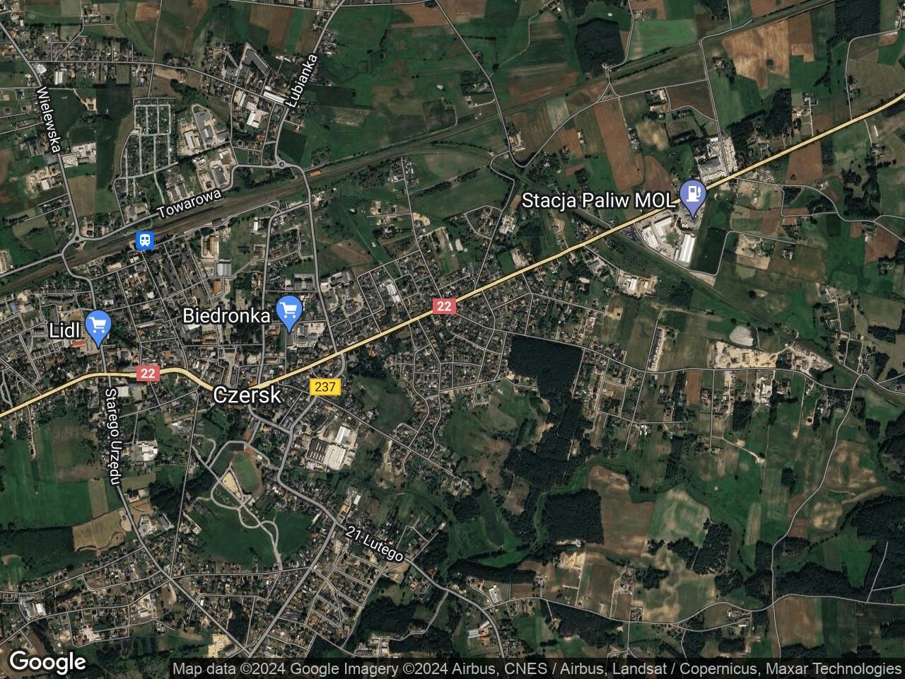 Lokal Czersk, ul. Wiśniowa