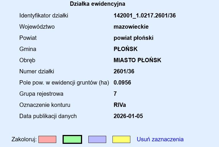 Działka budowlana Płońsk, ul. Działkowa. Zdjęcie 3