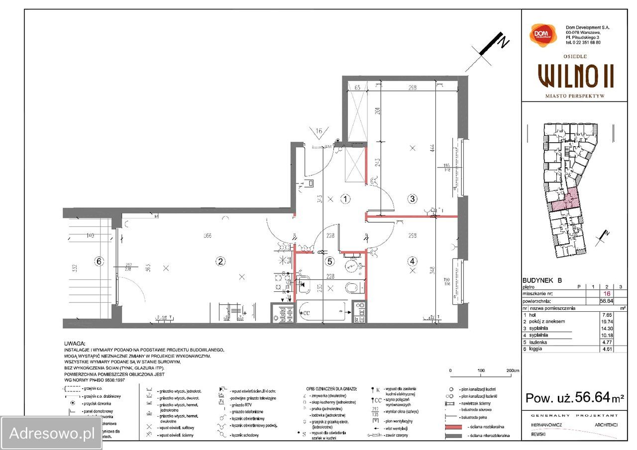Mieszkanie 3-pokojowe Warszawa Targówek, ul. Montwiłłowska. Zdjęcie 19