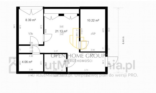 Mieszkanie 3-pokojowe Wrocław, ul. Krucza. Zdjęcie 15