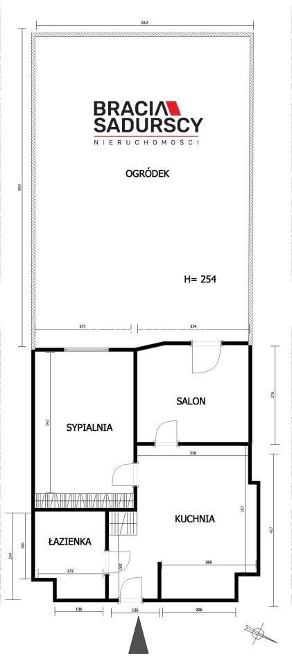 Mieszkanie 2-pokojowe Kraków Bieńczyce, ul. Bieńczycka. Zdjęcie 3