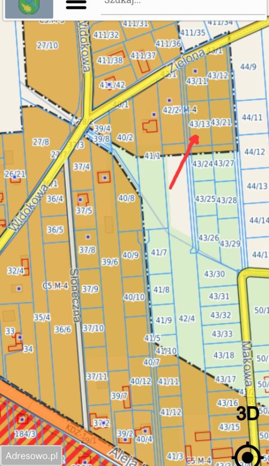 Działka budowlana Karpin, ul. Zielona. Zdjęcie 2