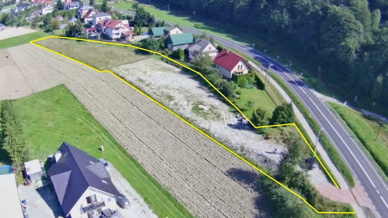 Działka budowlana Mszana Dolna. Zdjęcie 1