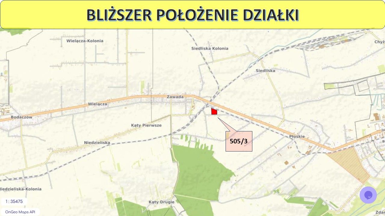 Działka rolno-budowlana Zawada Reforma. Zdjęcie 5