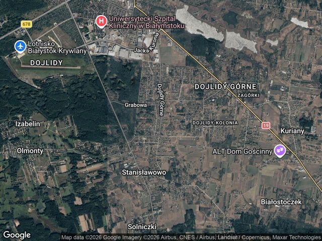 Działka budowlana Białystok Dojlidy Górne, ul. Dojlidy Górne. Zdjęcie 1