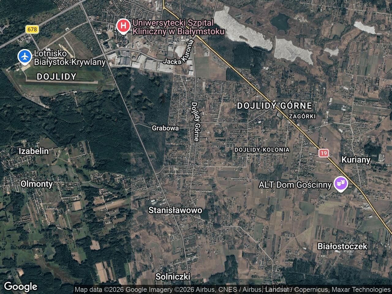 Działka budowlana Białystok Dojlidy Górne, ul. Dojlidy Górne. Zdjęcie 1