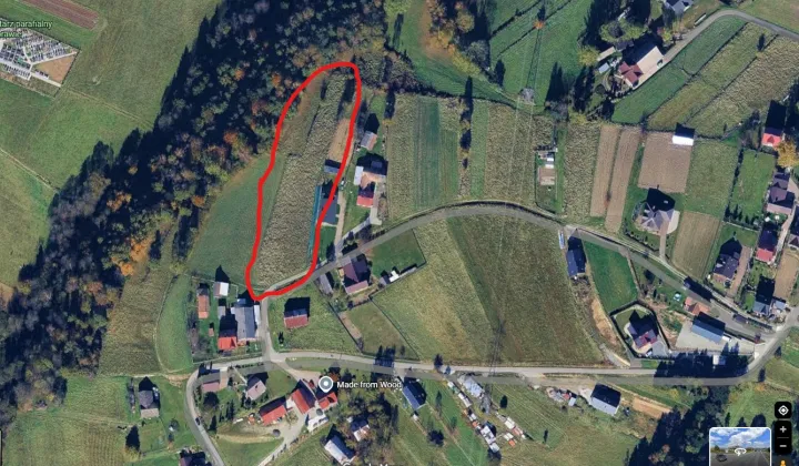 Działka budowlana Naprawa Wawrzyńcówka