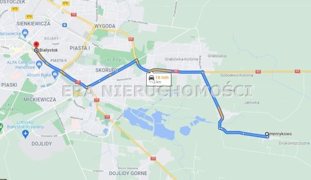 Działka budowlana Henrykowo, ul. Szafirowa. Zdjęcie 2