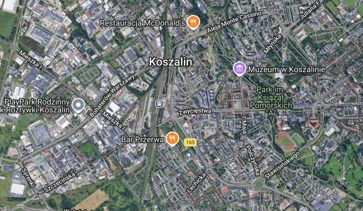 Mieszkanie 2-pokojowe Koszalin Centrum, ul. Dworcowa