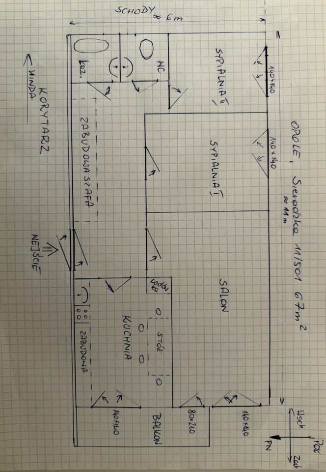 Mieszkanie 3-pokojowe Opole Malinka, ul. Sieradzka. Zdjęcie 11