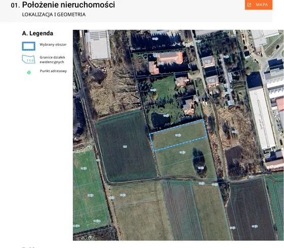 Działka budowlana Nowy Dwór Gdański, ul. Zielona