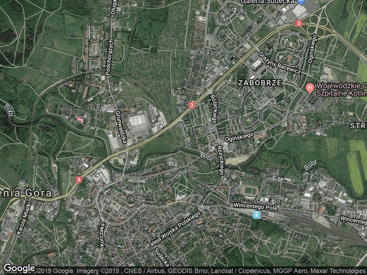 Działka inwestycyjna Jelenia Góra Zabobrze, ul. Wiejska