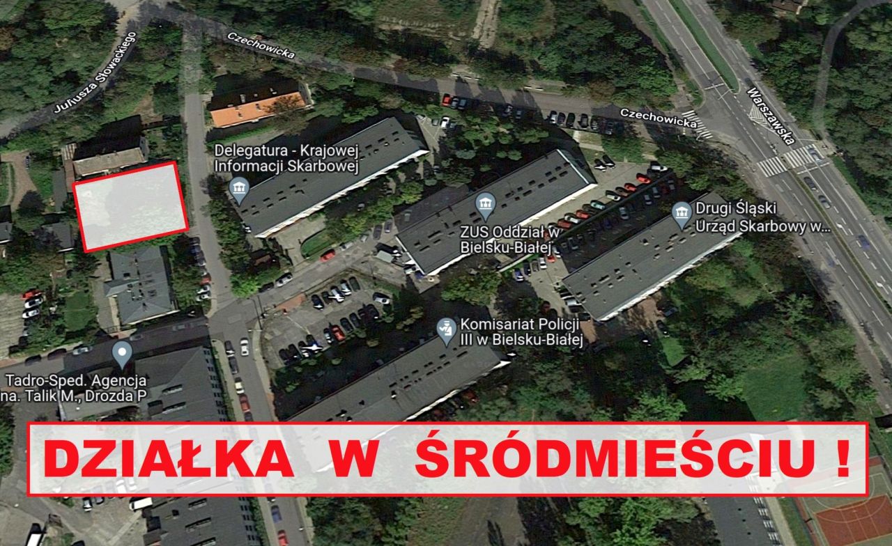 Działka inwestycyjna Bielsko-Biała Śródmieście, ul. Romualda Traugutta. Zdjęcie 5