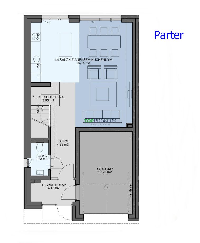 dom szeregowy, 5 pokoi Warszawa Bielany. Zdjęcie 13