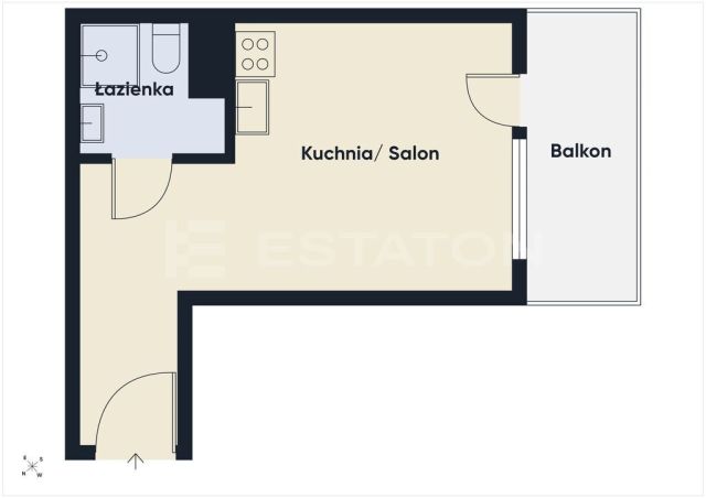 Mieszkanie 1-pokojowe Rzeszów, al. mjr. Wacława Kopisto. Zdjęcie 8