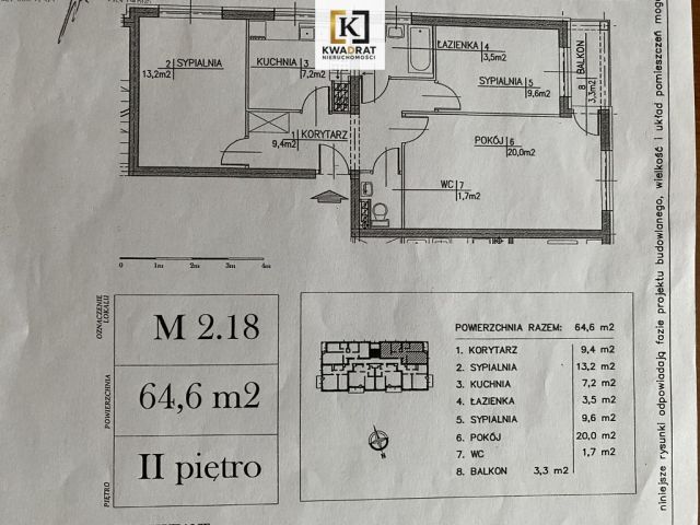 Mieszkanie 3-pokojowe Mińsk Mazowiecki, ul. Cicha. Zdjęcie 13